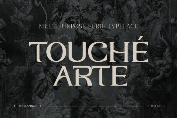 Touche Arte - Serif Display Font