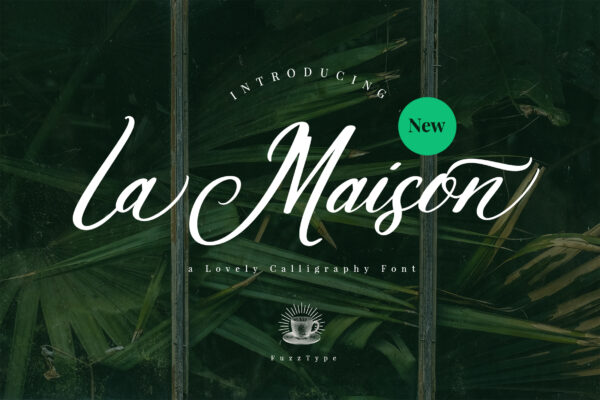 La Maison - Script Font