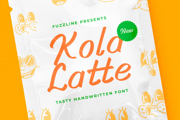 Kola Latte - Handwritten Font